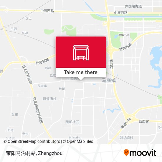 荥阳马沟村站 map