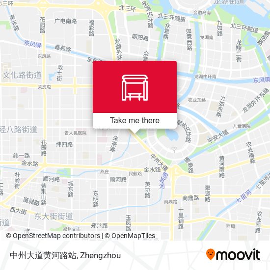 中州大道黄河路站 map