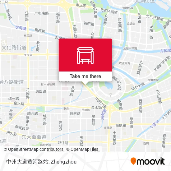 中州大道黄河路站 map