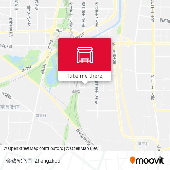 金鹭鸵鸟园 map