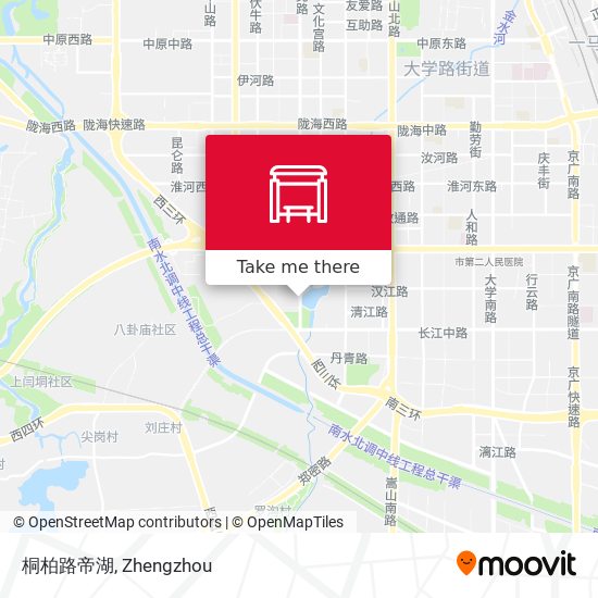 桐柏路帝湖 map