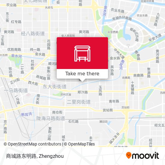 商城路东明路 map