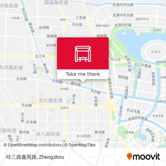 经三路鑫苑路 map