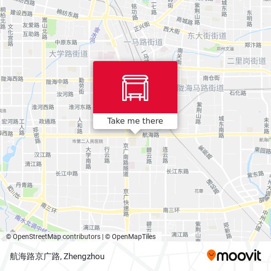 航海路京广路 map