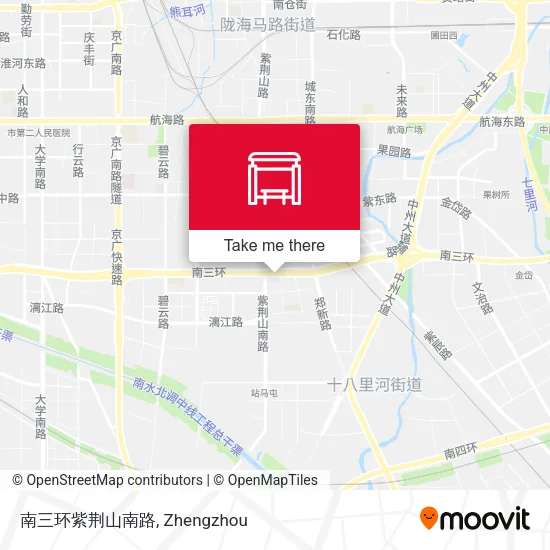 南三环紫荆山南路 map