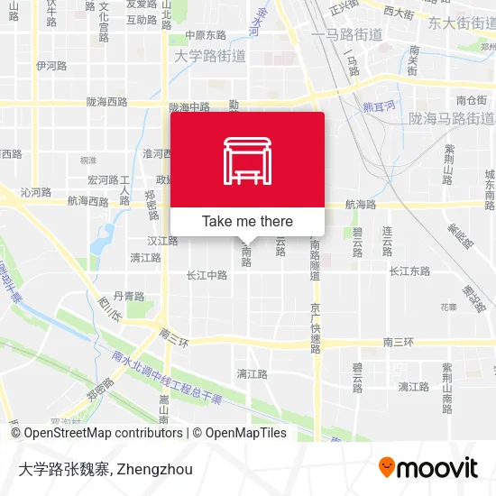 大学路张魏寨 map