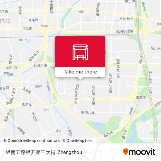 经南五路经开第三大街 map