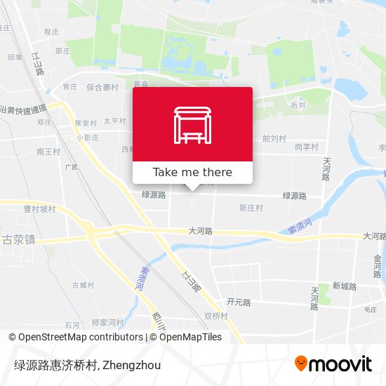 绿源路惠济桥村 map