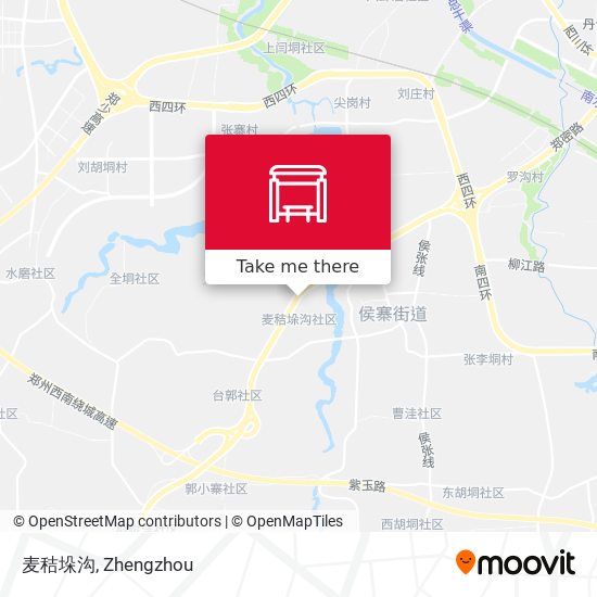 麦秸垛沟 map