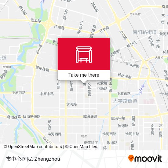 市中心医院 map