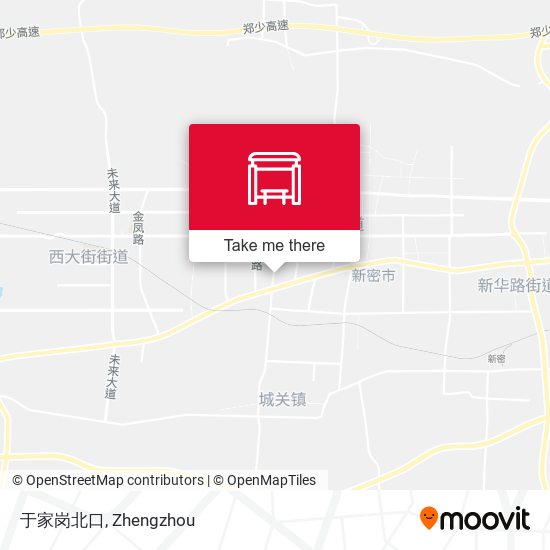 于家岗北口 map