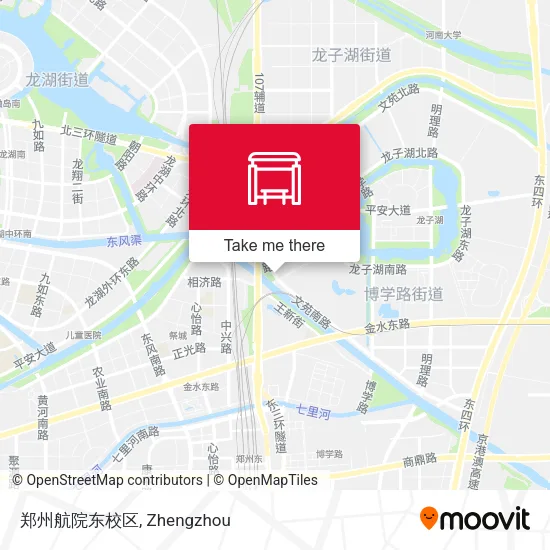 郑州航院东校区 map