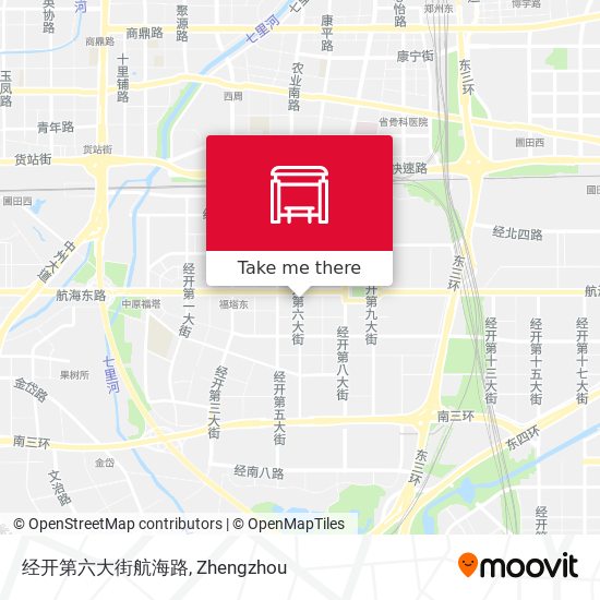 经开第六大街航海路 map