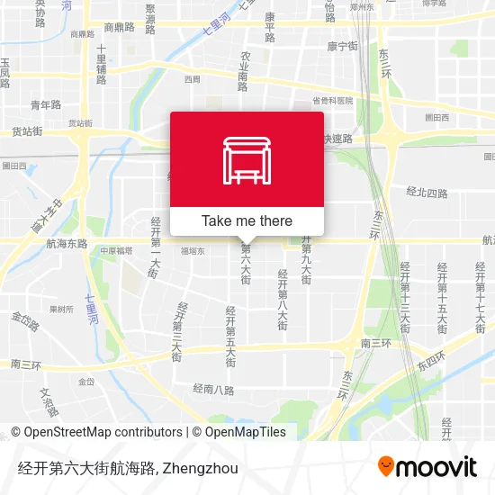 经开第六大街航海路 map