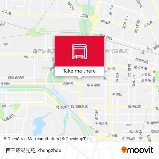 西三环湖光苑 map