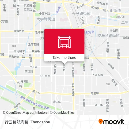 行云路航海路 map