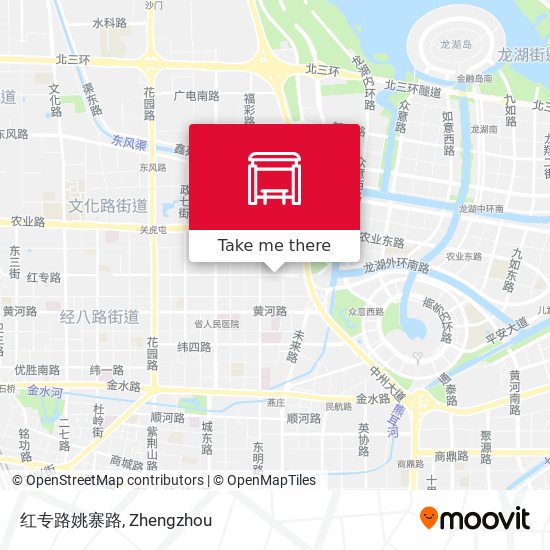 红专路姚寨路 map