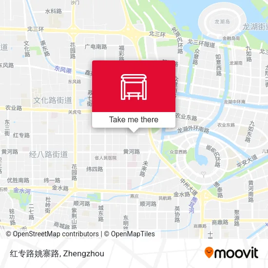 红专路姚寨路 map