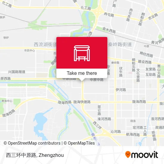 西三环中原路 map