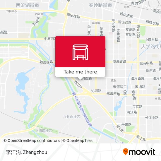 李江沟 map