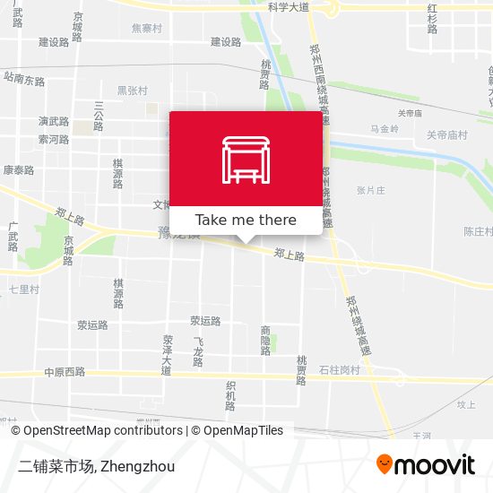 二铺菜市场 map