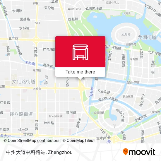 中州大道林科路站 map
