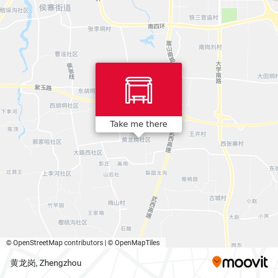 黄龙岗 map