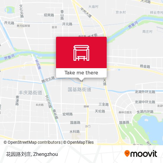 花园路刘庄 map
