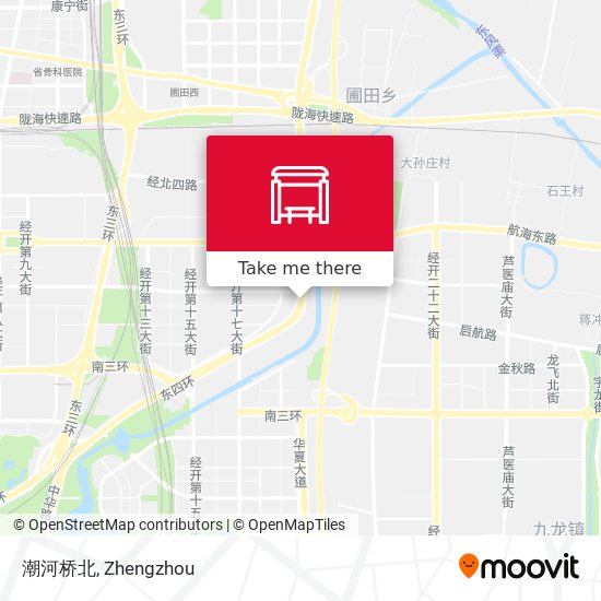 潮河桥北 map