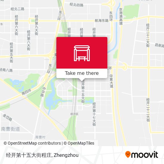 经开第十五大街程庄 map