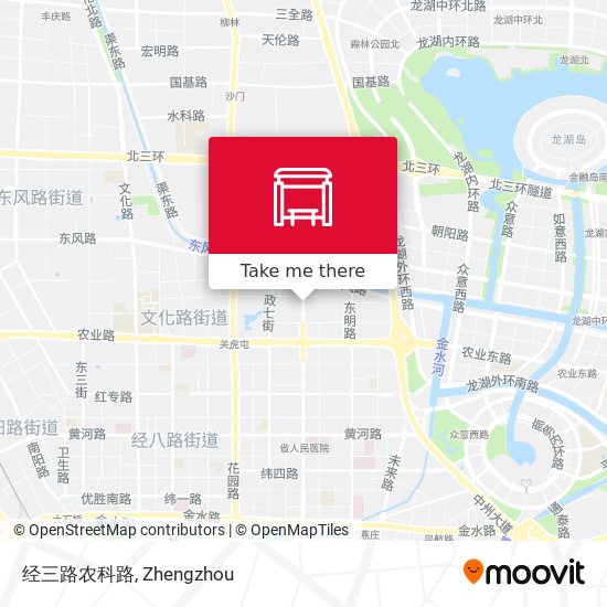 经三路农科路 map