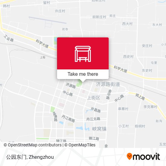 公园东门 map