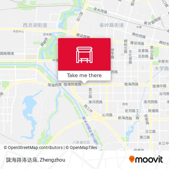 陇海路洛达庙 map