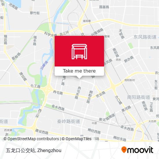 五龙口公交站 map