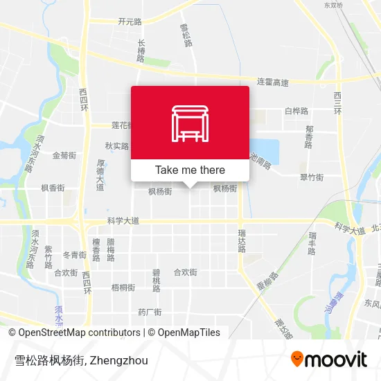 雪松路枫杨街 map