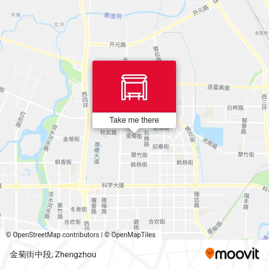 金菊街中段 map