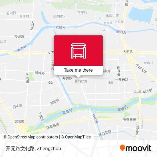 开元路文化路 map