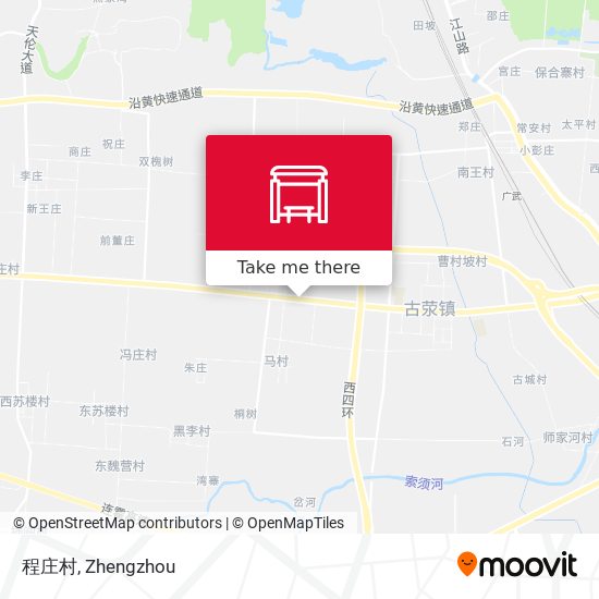 程庄村 map