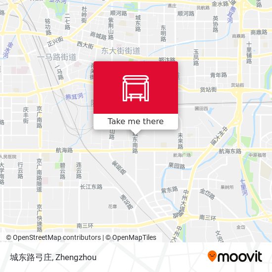 城东路弓庄 map