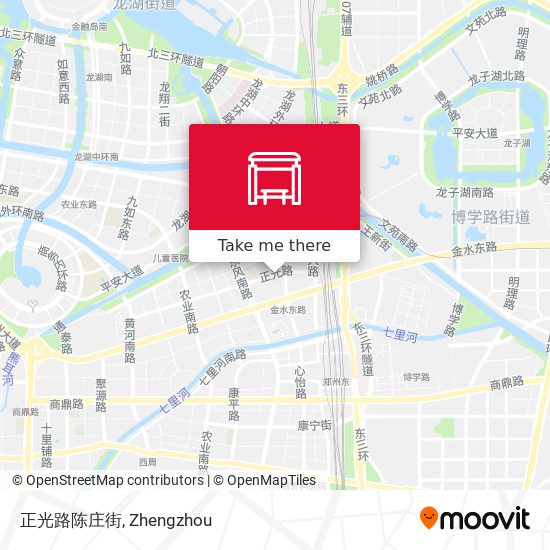正光路陈庄街 map