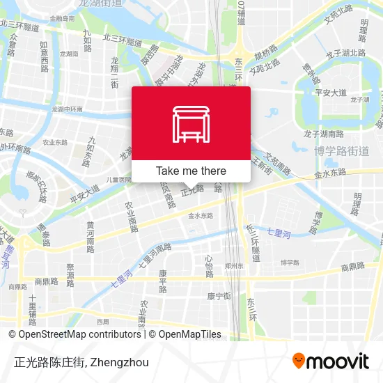 正光路陈庄街 map