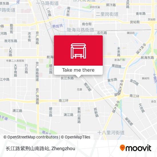 长江路紫荆山南路站 map