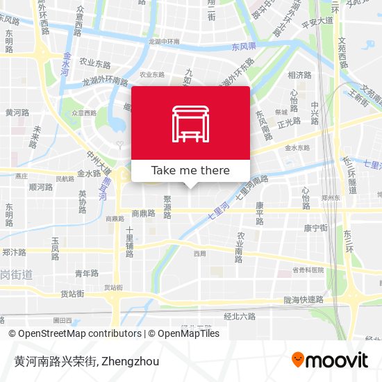 黄河南路兴荣街 map