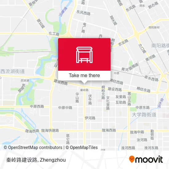 秦岭路建设路 map
