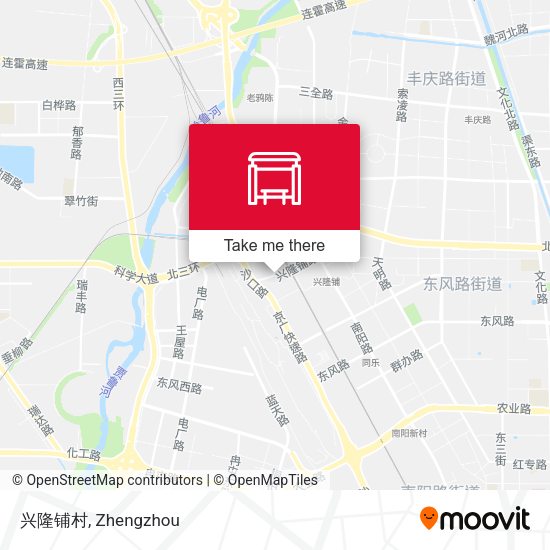 兴隆铺村 map