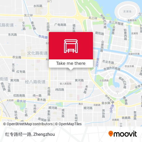 红专路经一路 map