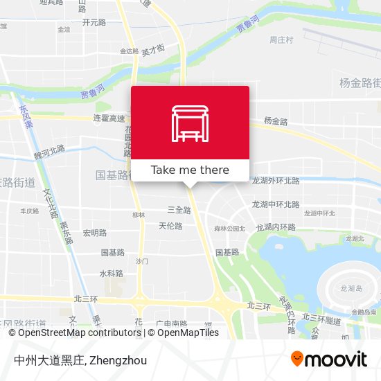 中州大道黑庄 map