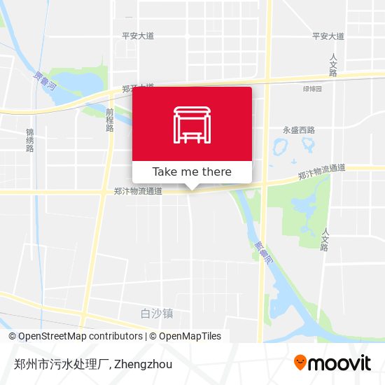 郑州市污水处理厂 map