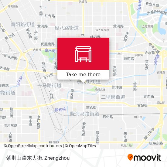 紫荆山路东大街 map