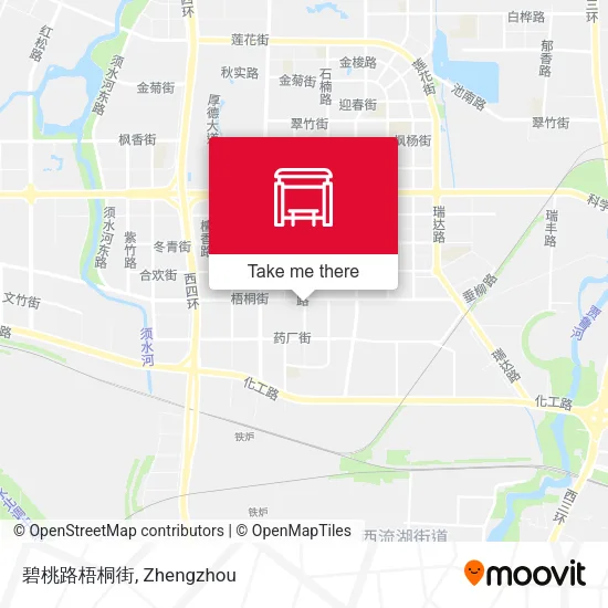 碧桃路梧桐街 map